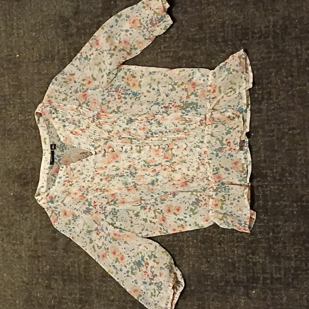 a.n.a Multicolor Floral Blouse